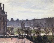 Camille Pissarro The Carrousel,autumn morning china oil painting artist